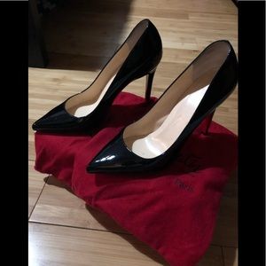 Christian Louboutin Pigalle Patent Pumps 100mm